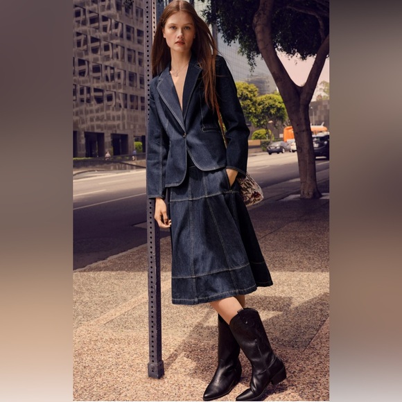 NWT Madden NYC Women's Embroidered Tall Western Black Boots - Picture 2 of 16